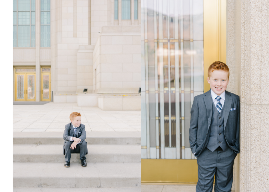 Ogden Temple Baptism Mini Session