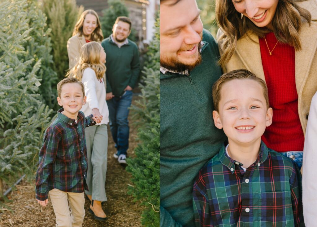 Christmas Tree Mini Session | Kinlands Farm