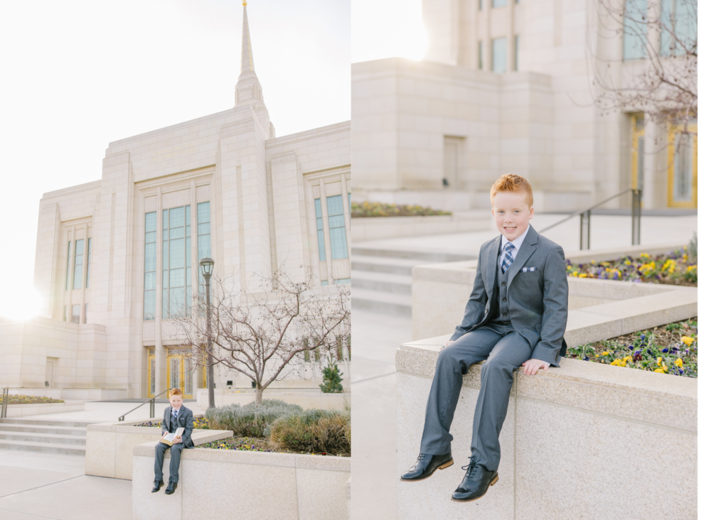 Ogden Temple Baptism Mini Session