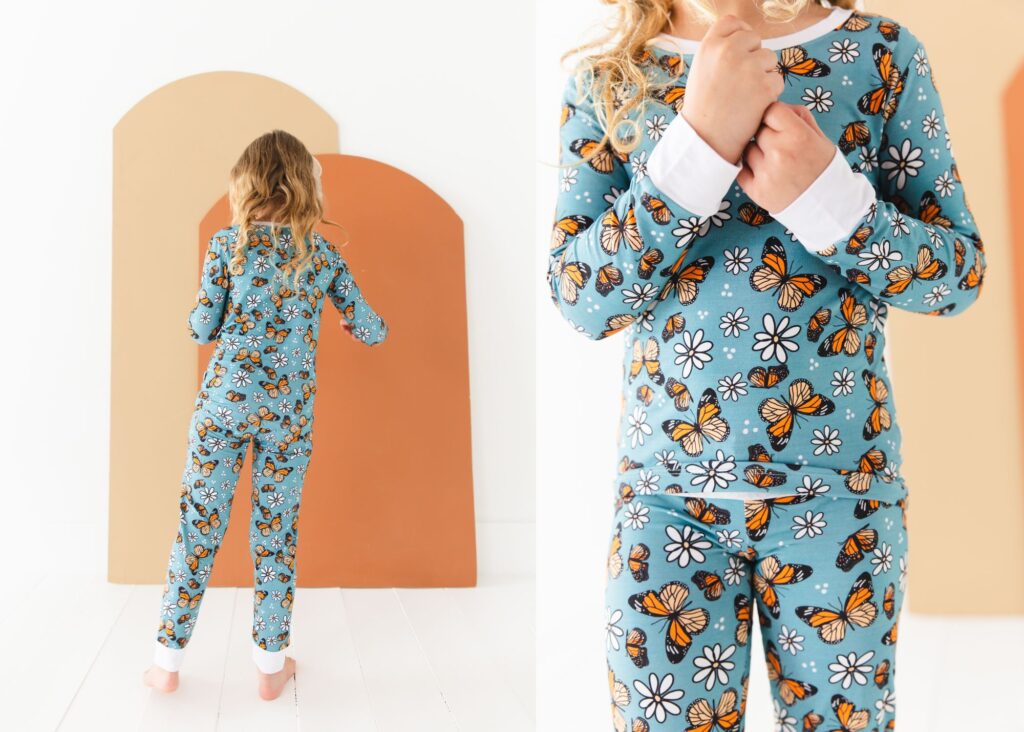 Spunky Sparrow Kids Jammies | Product Photographer