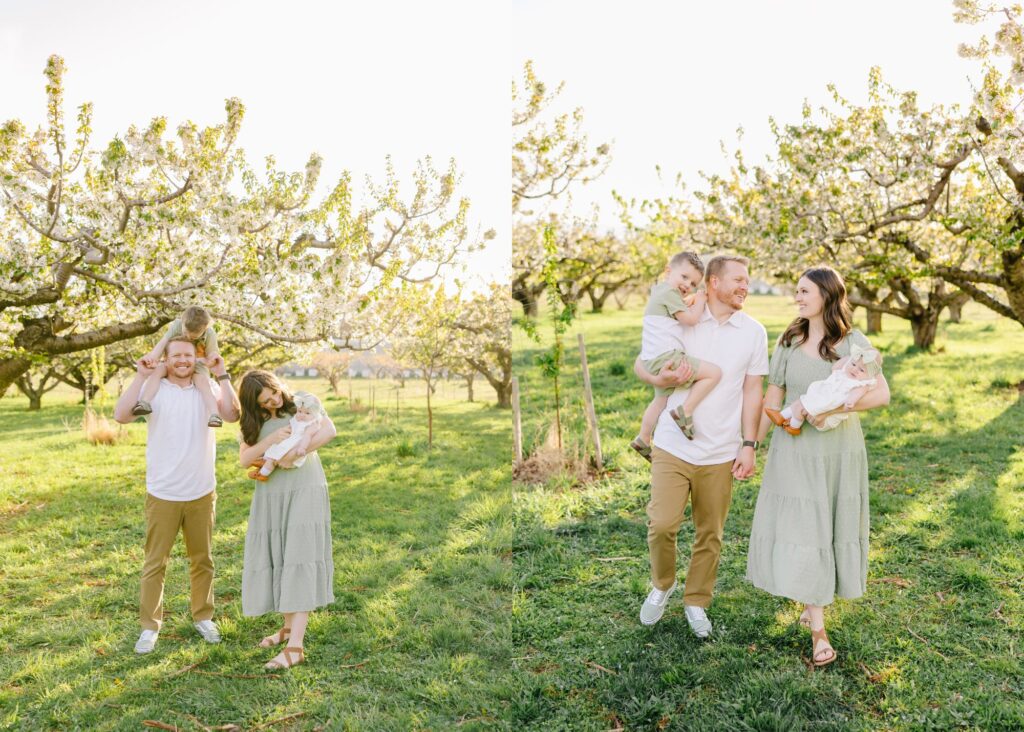 Manning Orchard Mini Session | Olsen Family