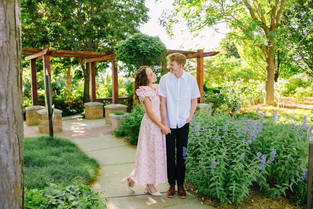 Jake + Amalia | Conservation Garden Engagement Session