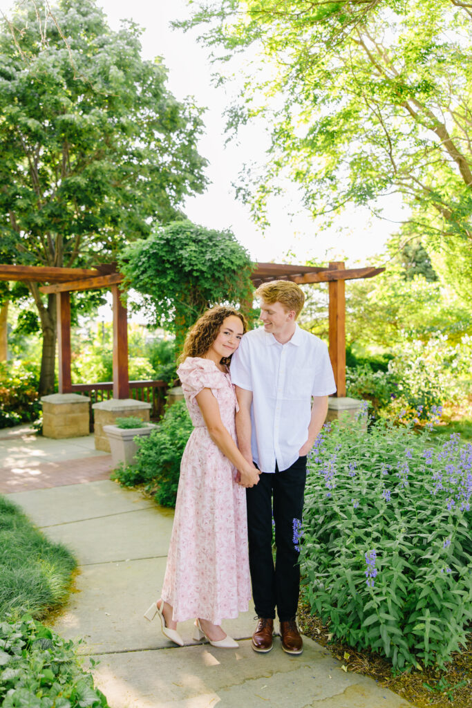 Jake + Amalia | Conservation Garden Engagement Session