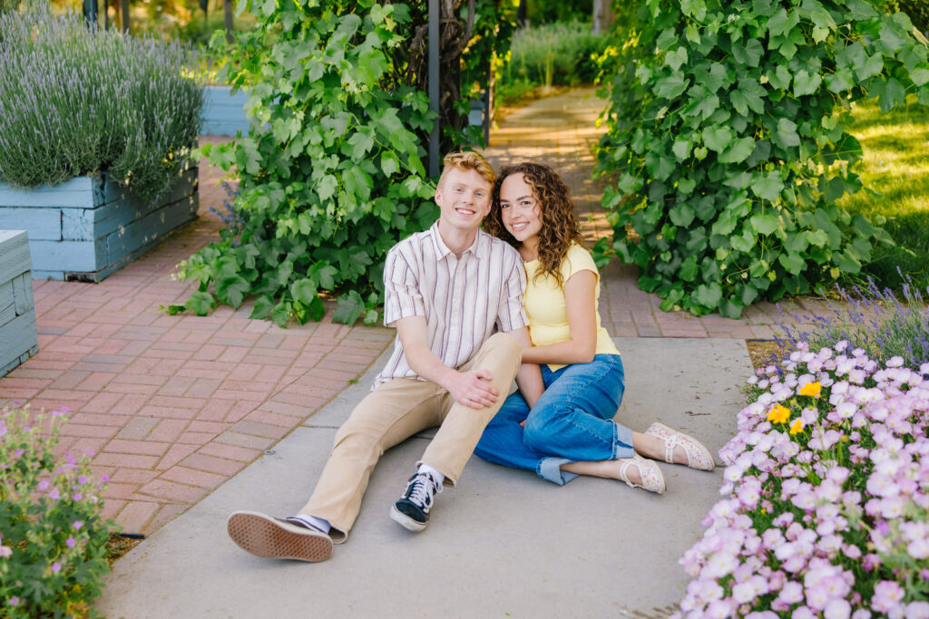 Jake + Amalia | Conservation Garden Engagement Session
