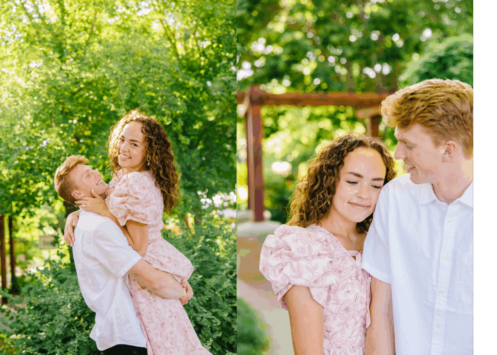 Jake + Amalia | Conservation Garden Engagement Session