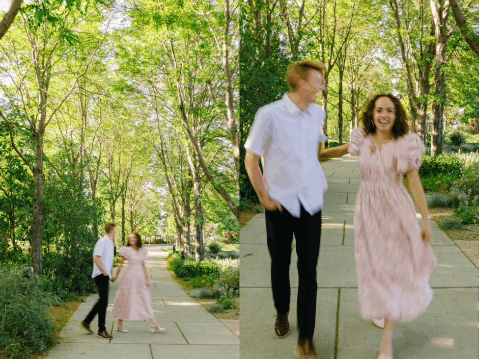 Jake + Amalia | Conservation Garden Engagement Session