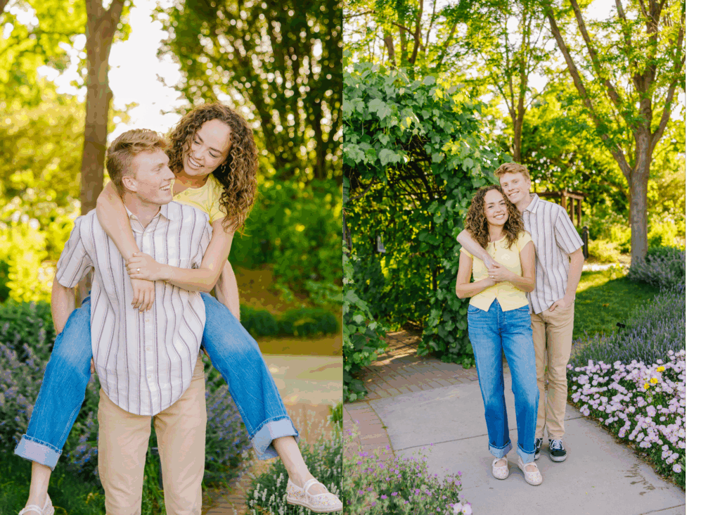 Jake + Amalia | Conservation Garden Engagement Session