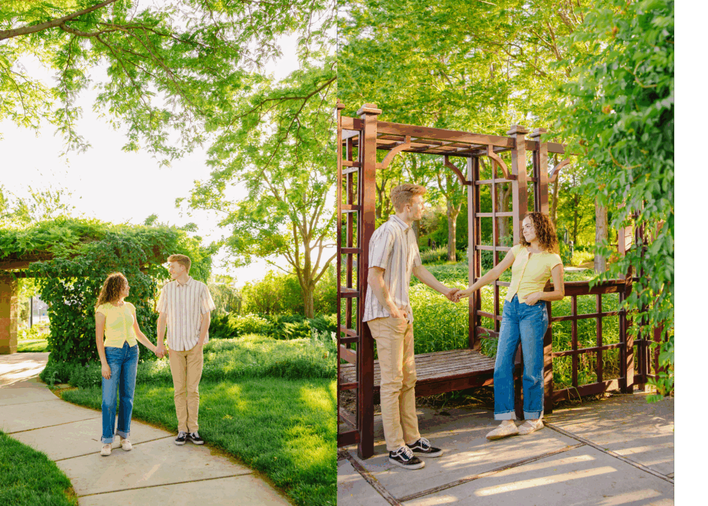 Jake + Amalia | Conservation Garden Engagement Session