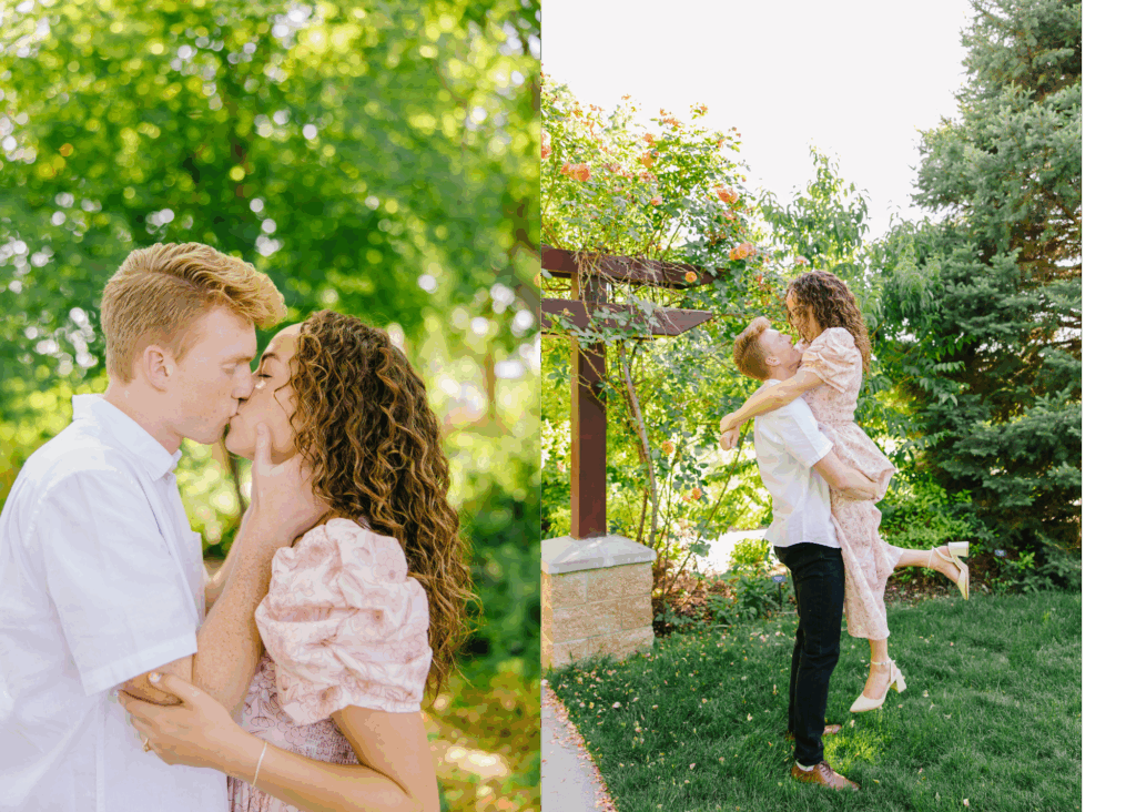 Jake + Amalia | Conservation Garden Engagement Session
