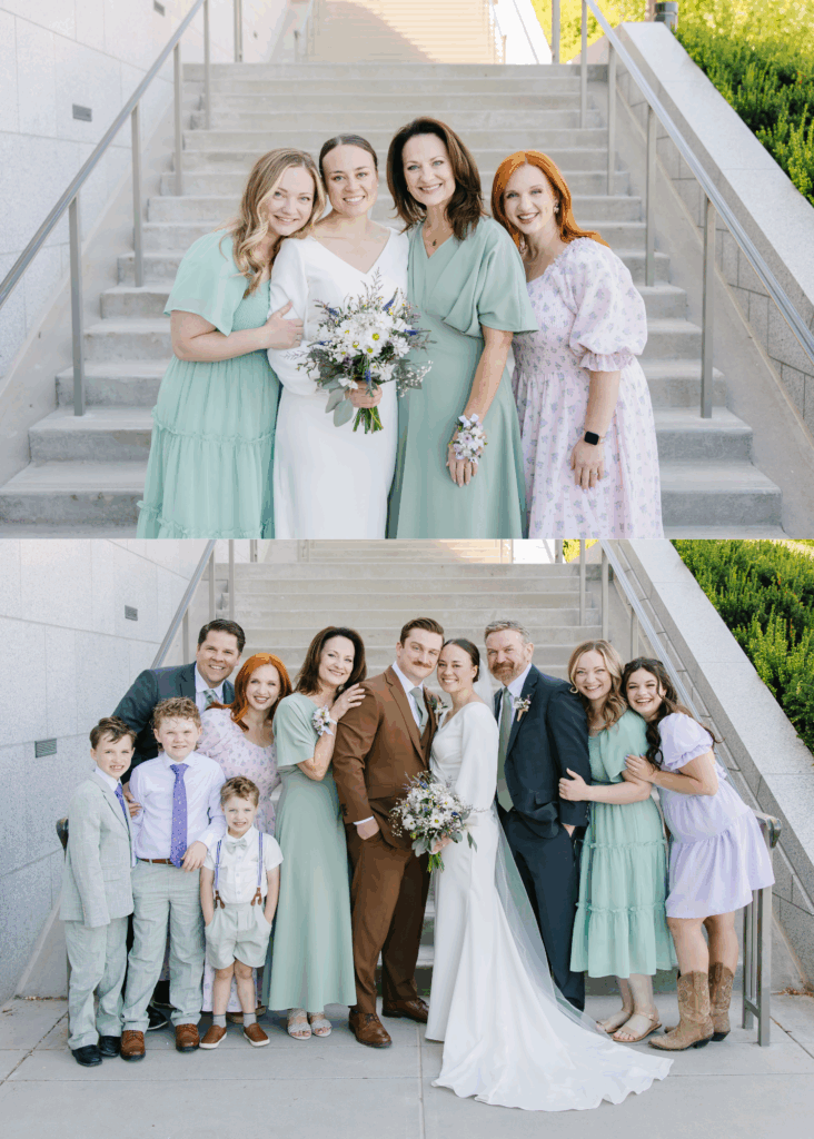 Draper Temple Wedding Day | Cameron + Emily