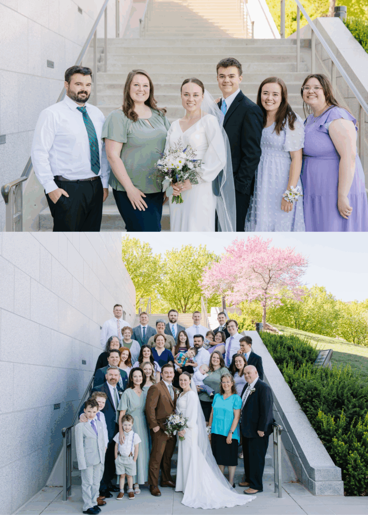 Draper Temple Wedding Day | Cameron + Emily