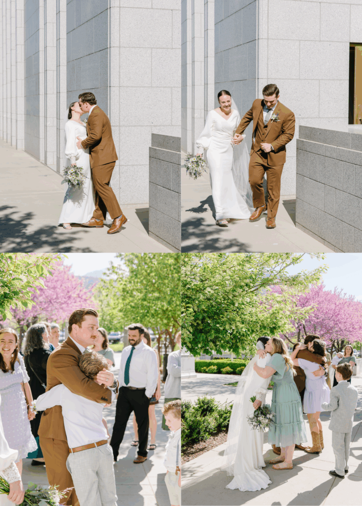 Draper Temple Wedding Day | Cameron + Emily