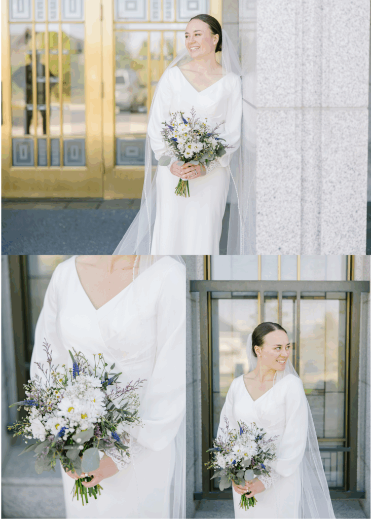 Draper Temple Wedding Day | Cameron + Emily