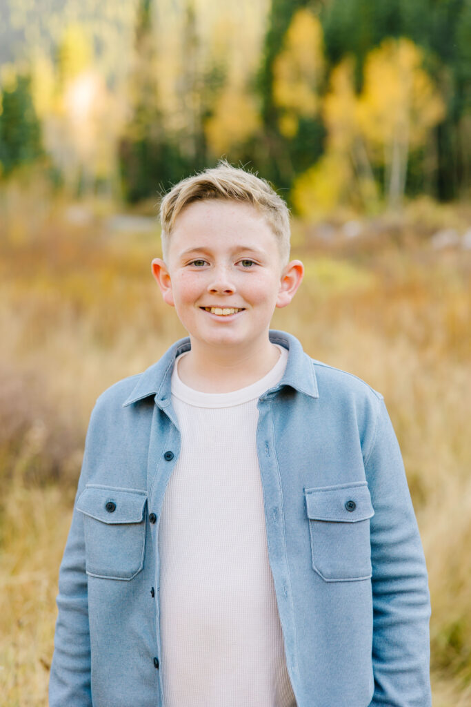  Jordan Pines Fall Family Pictures | Utah Photographer