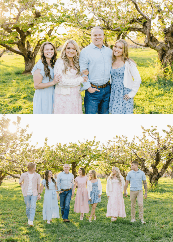 Manning Orchard Extended Family Session | Brooke Family