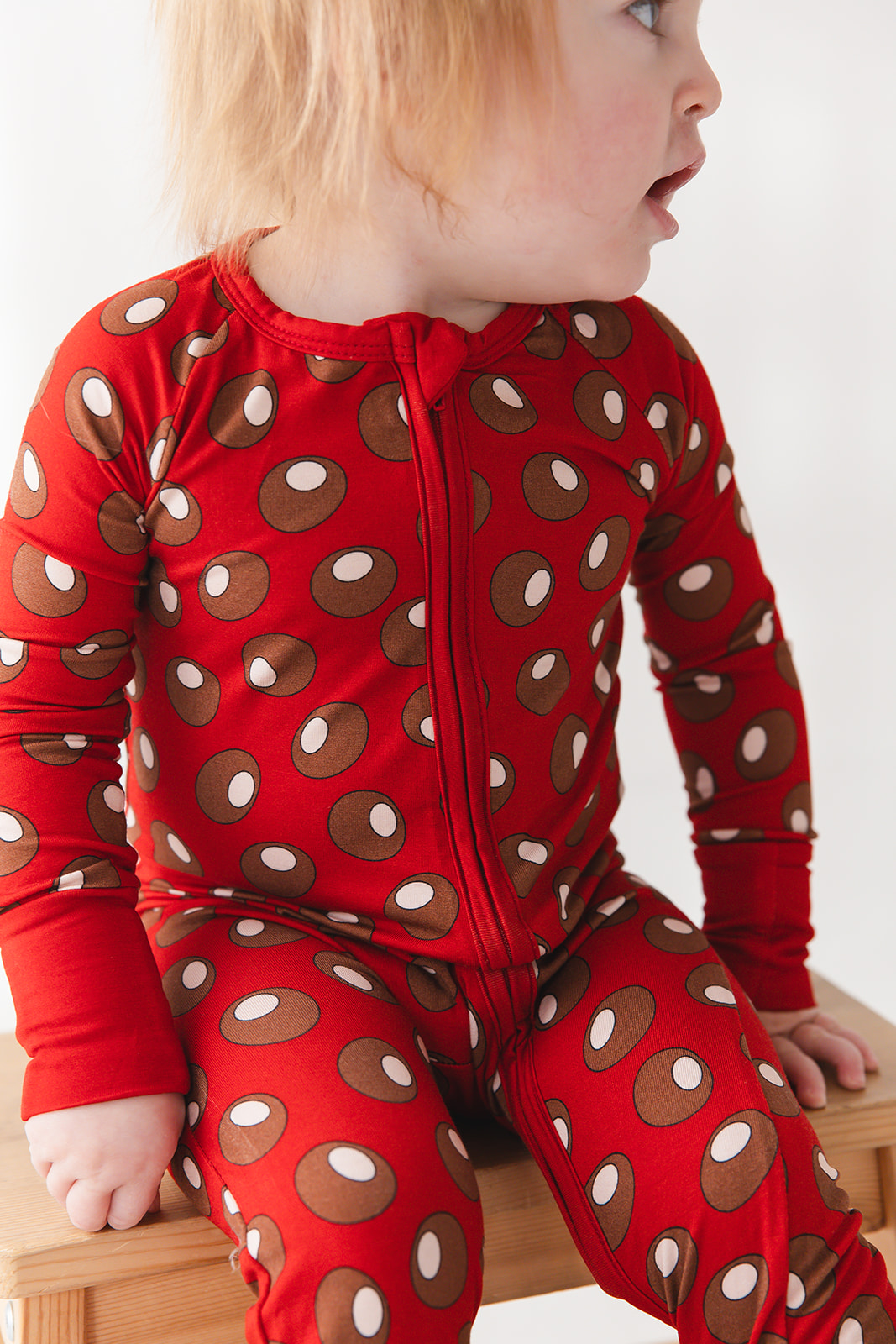 Bamboo Pajamas Photographer for Game Day Tots