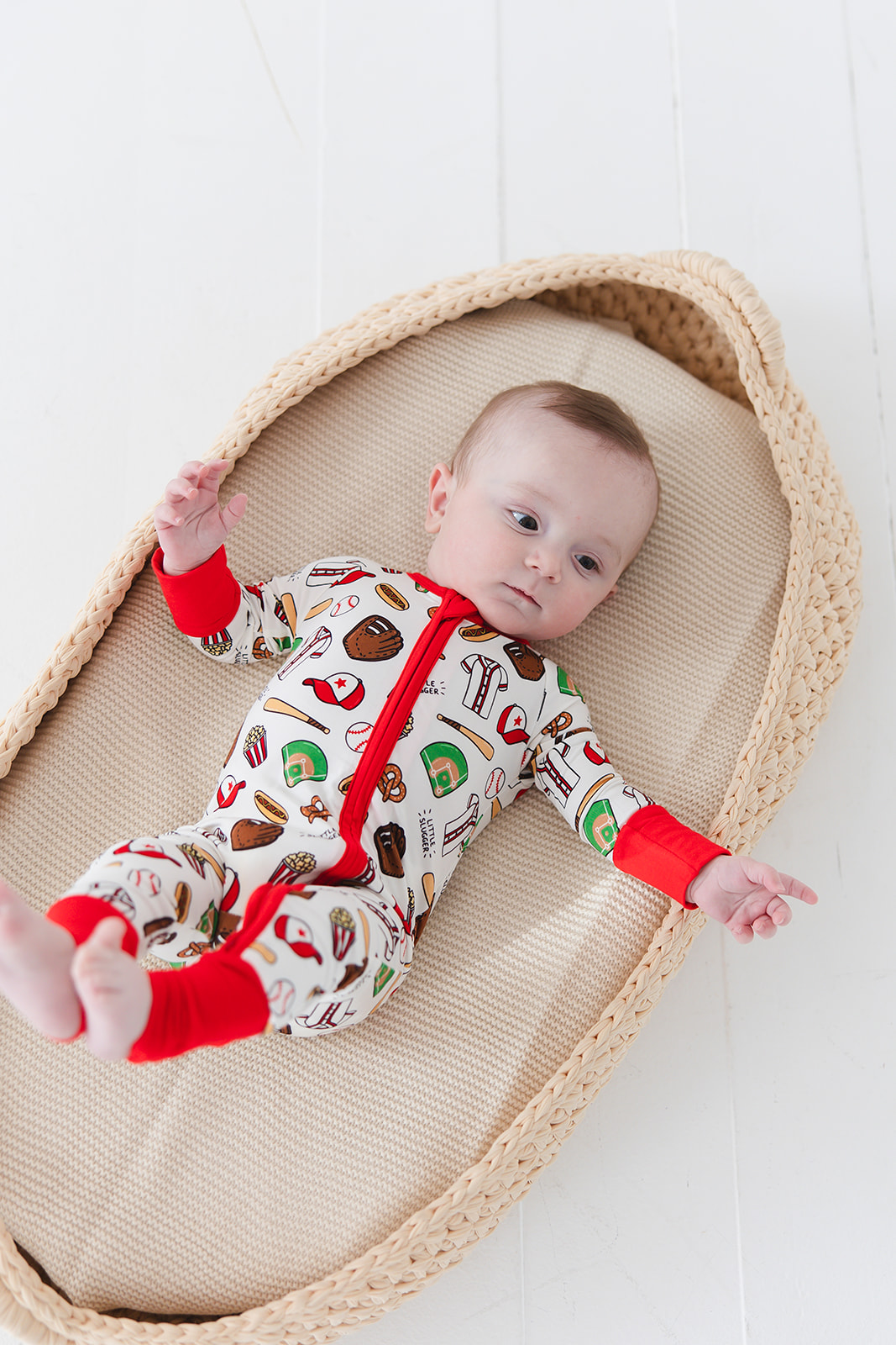 Bamboo Pajamas Photographer for Game Day Tots