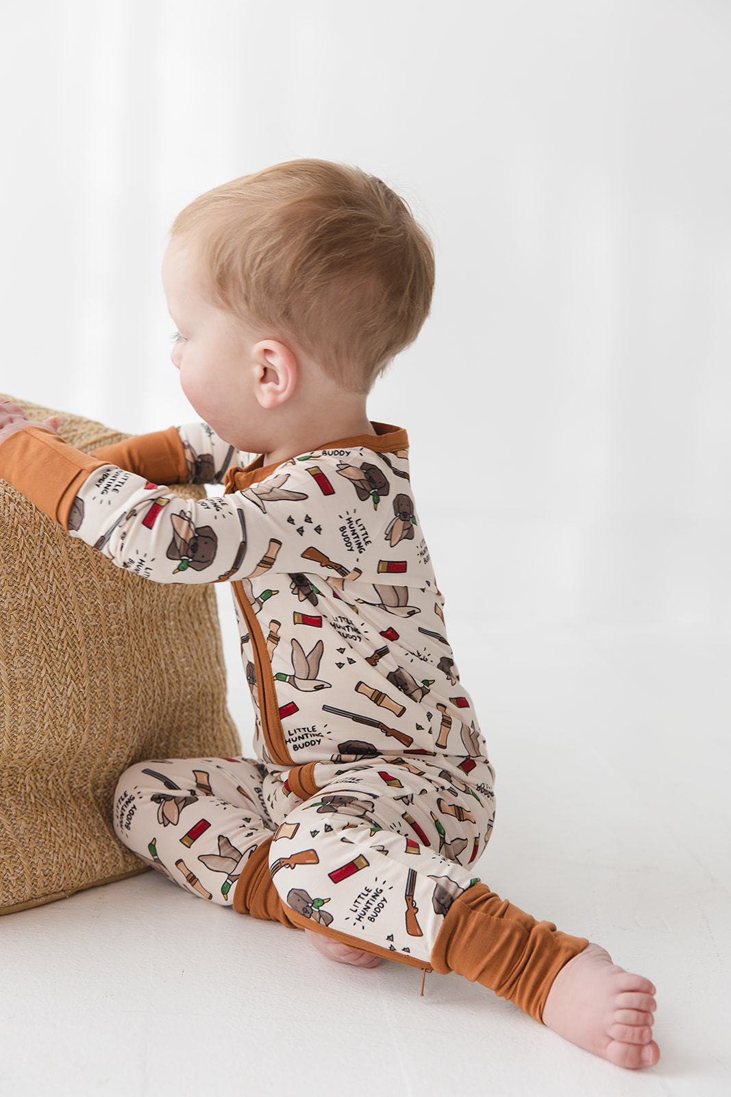 Bamboo Pajamas Photographer for Game Day Tots