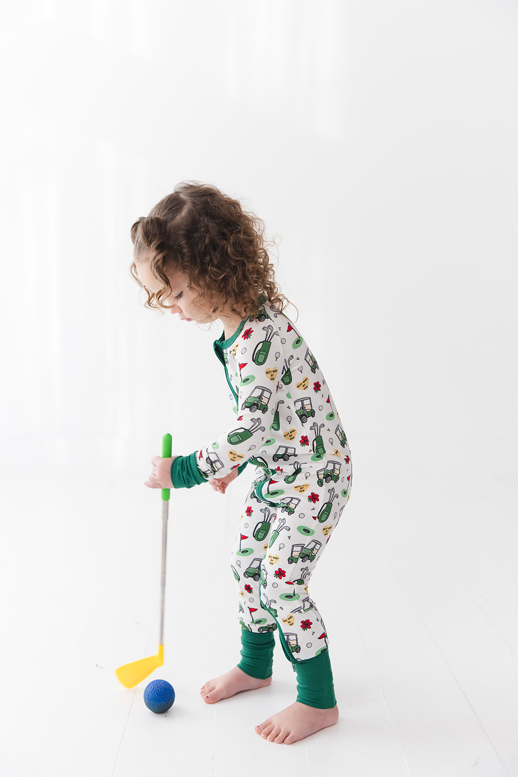 Bamboo Pajamas Photographer for Game Day Tots