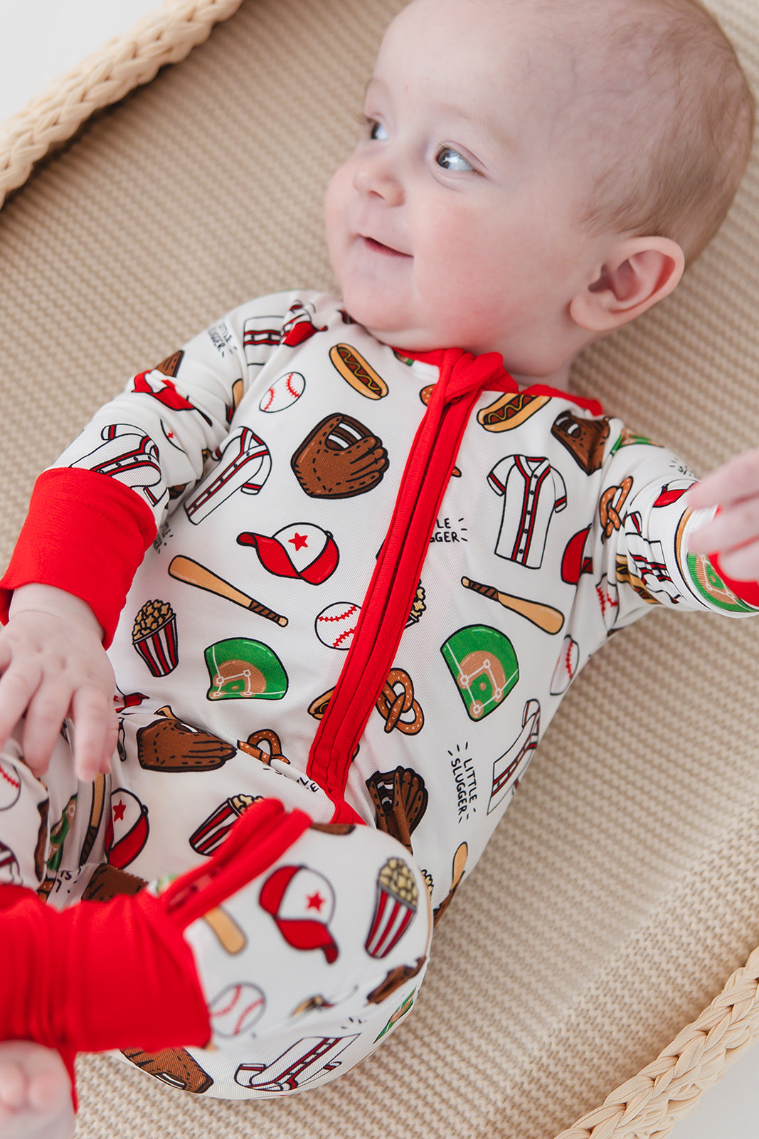 Bamboo Pajamas Photographer for Game Day Tots