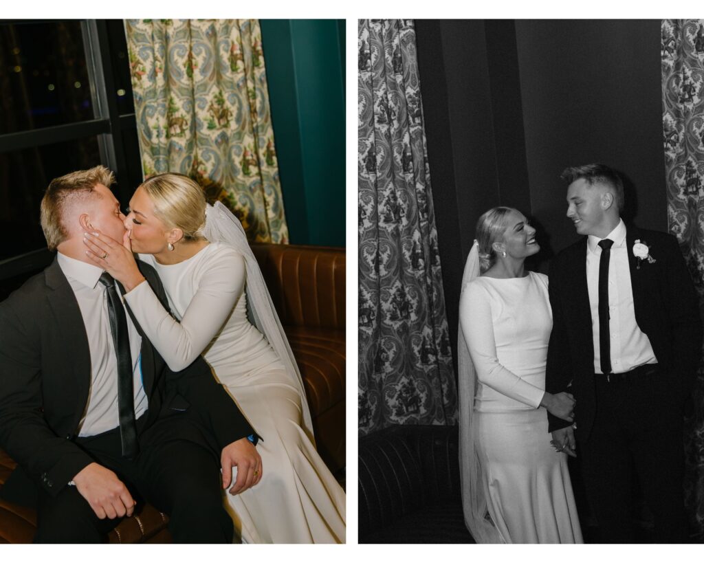 Stubler | Snowy Draper Temple Wedding