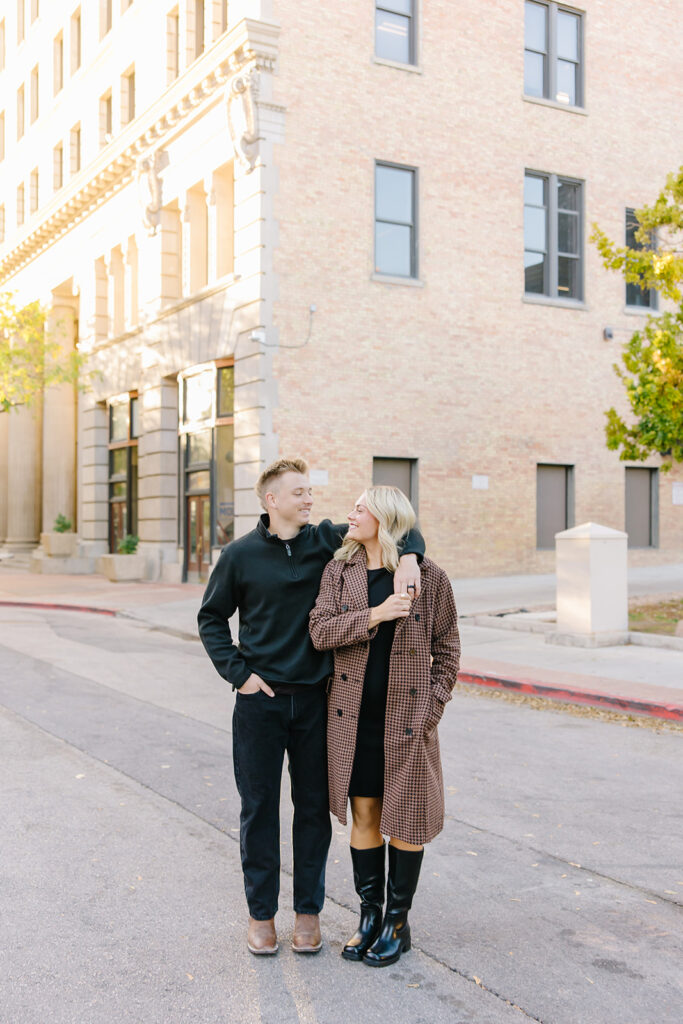 Exchange Place Engagement Session | Utah Wedding Photographer