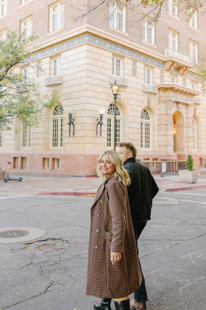 Exchange Place Engagement Session | Utah Wedding Photographer