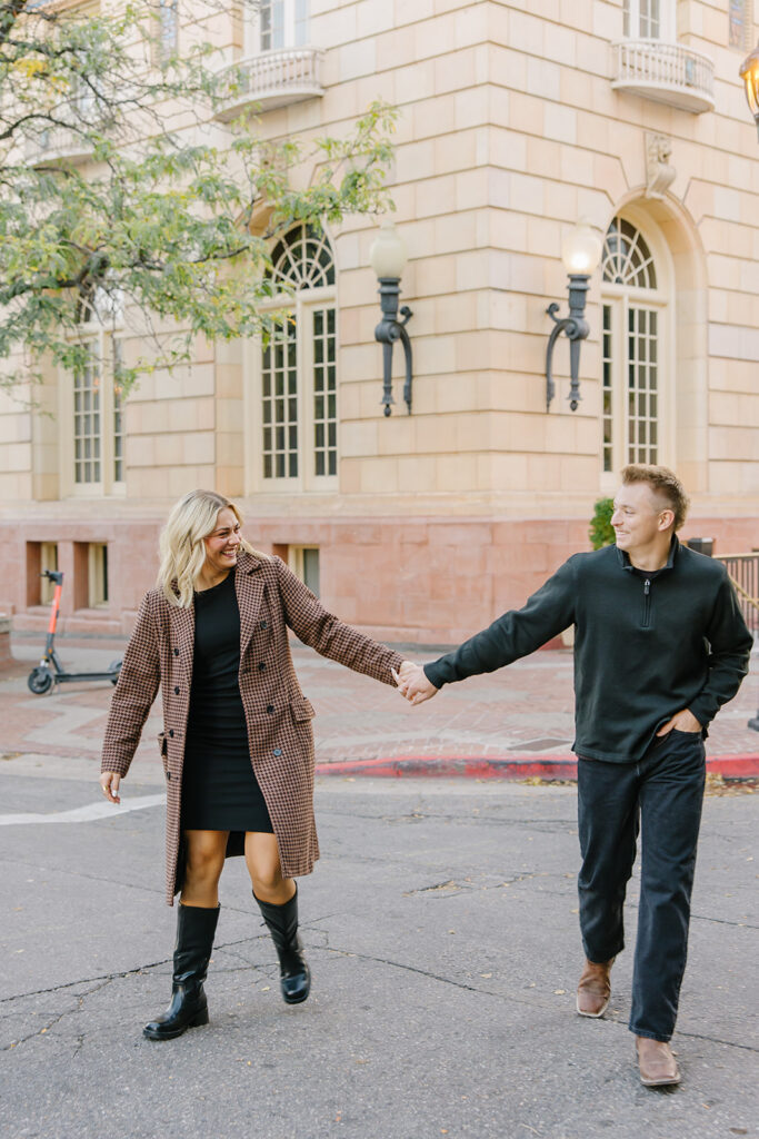 Exchange Place Engagement Session | Utah Wedding Photographer