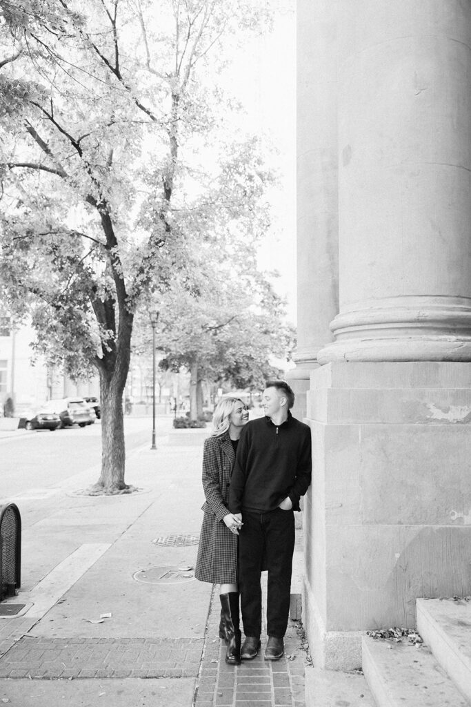 Exchange Place Engagement Session | Utah Wedding Photographer