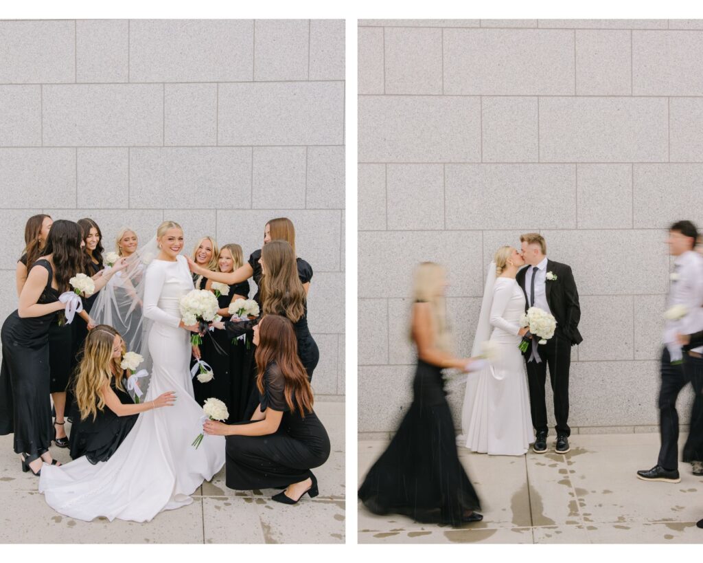 Stubler | Snowy Draper Temple Wedding