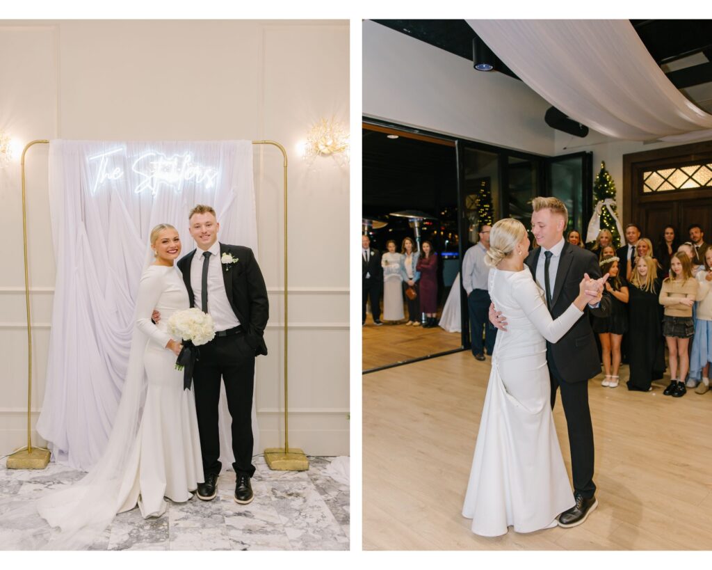 Stubler | Snowy Draper Temple Wedding
