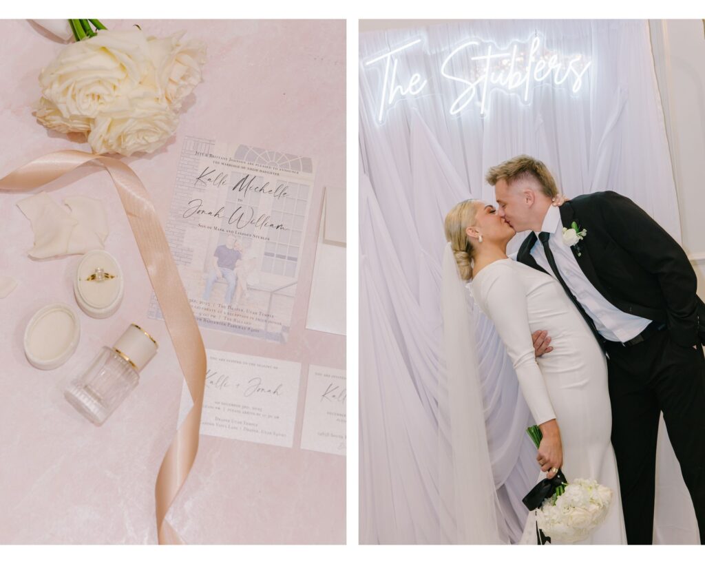 Stubler | Snowy Draper Temple Wedding