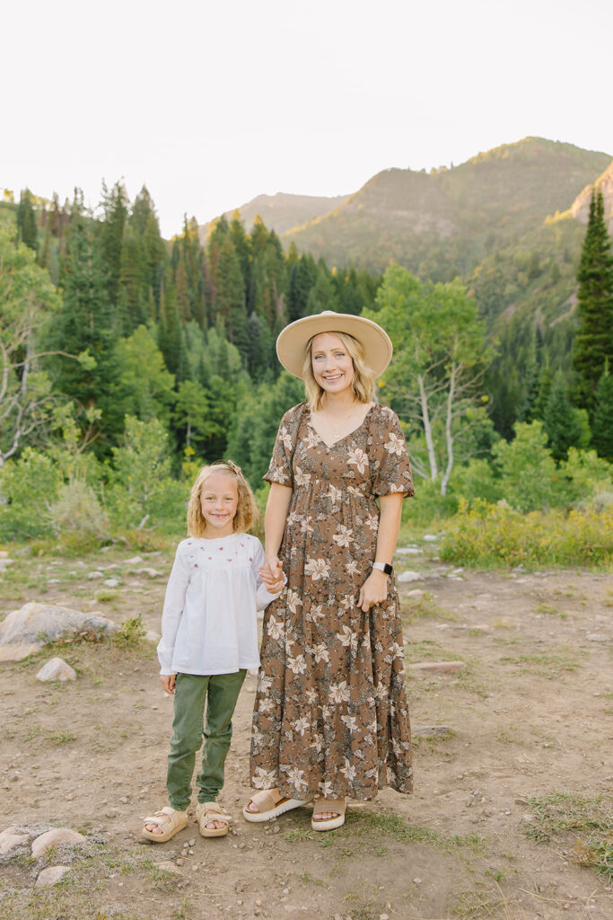 Fall Family Pictures at Jordan Pines