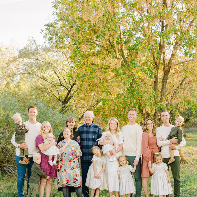 South Jordan Parkway Extended Family Pictures | South Jordan Photographer