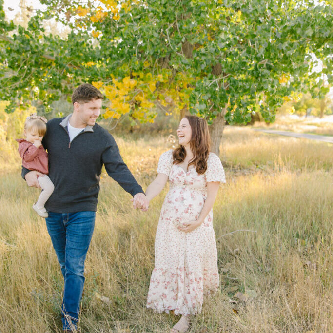 Golden Hour at South Jordan Parkway | South Jordan Family Photographer