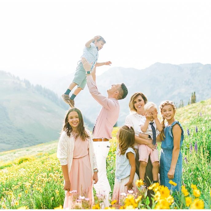 Harmon | Albion Basin Family Pictures