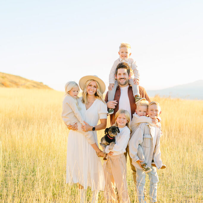 Tunnel Springs Fall Family Pictures | Utah Photographer