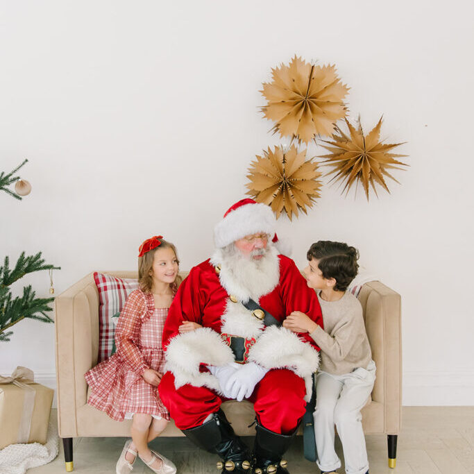 Christmas Mini Session with Santa | Utah Photographer