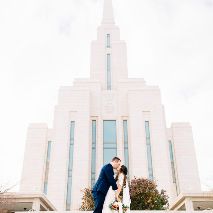 Patrick + Nicole | Oquirrh Mountain Temple Wedding