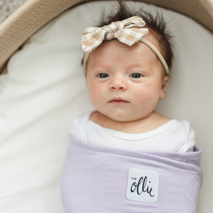 The Ollie World | Baby Swaddle Photographer