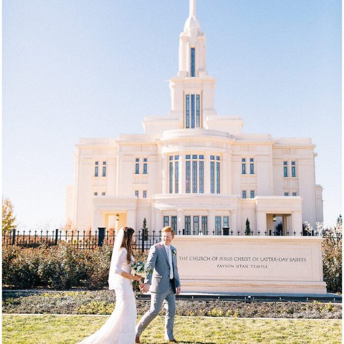 Calvin + Sydney | Payson Temple Wedding | Sun River Gardens Reception