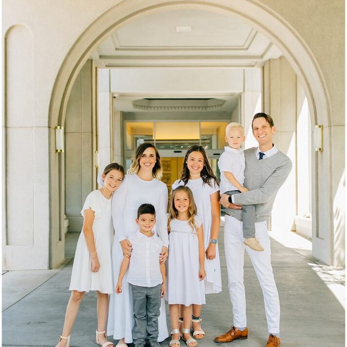 SEALED | Mount Timpanogos Temple Sealing Pictures | The Harmony Family