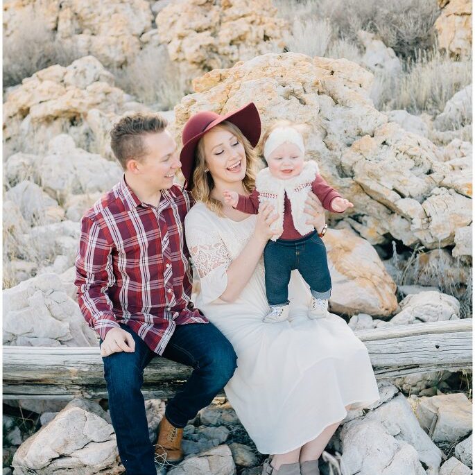 Derfler | Family Pictures at Antelope Island | Utah Photographer