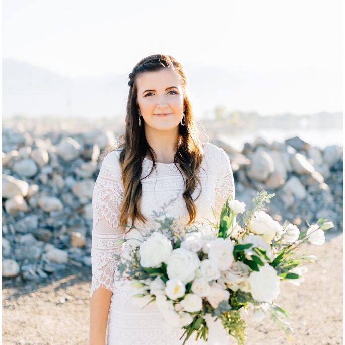 Utah Lake Bridals | Calvin + Sydney | Utah Wedding Photographer