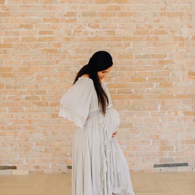 Free People Maternity Dress | Utah Maternity Photographer