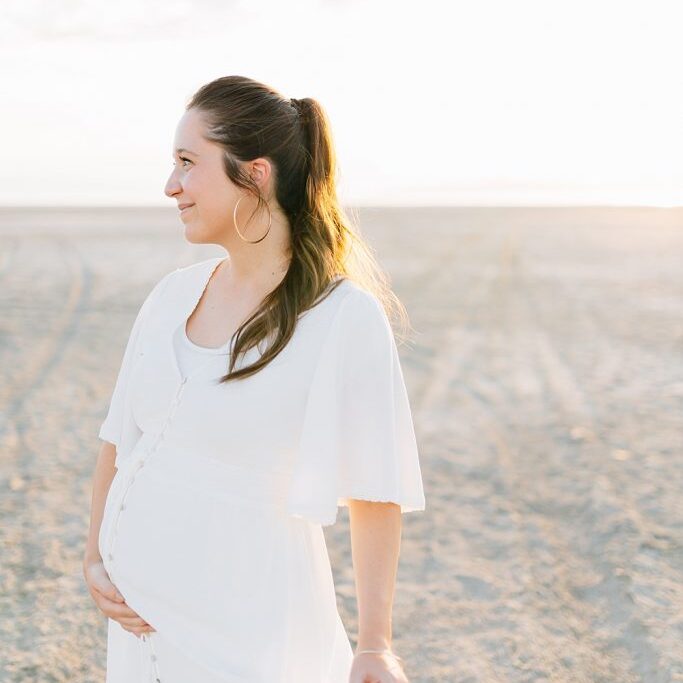 Lexi | Salt Flats Maternity Session