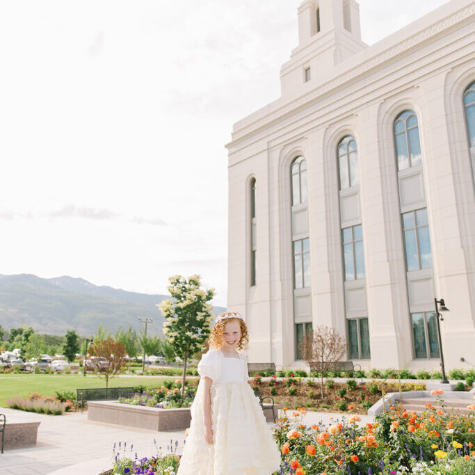 Layton Temple Baptism Photos