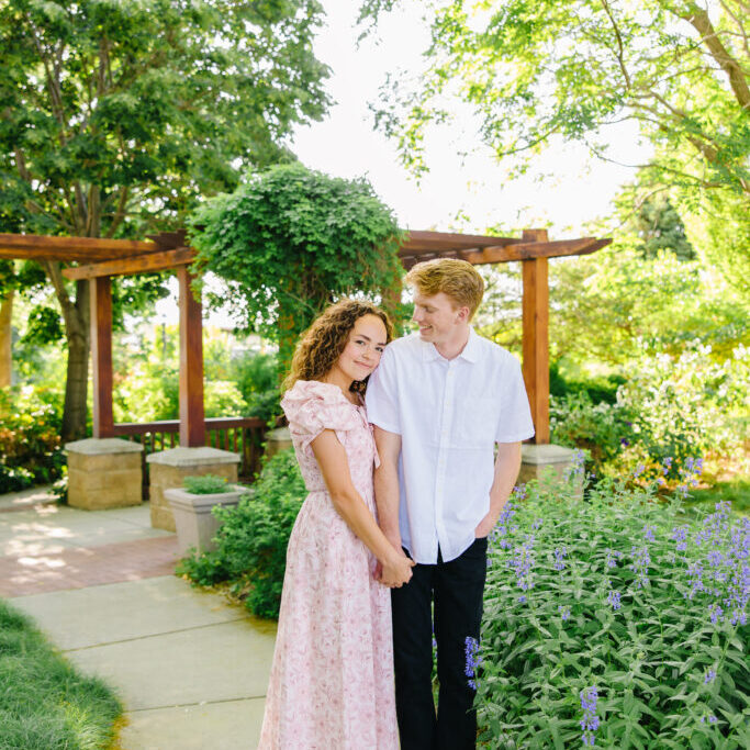 Jake + Amalia | Conservation Garden Engagement Session