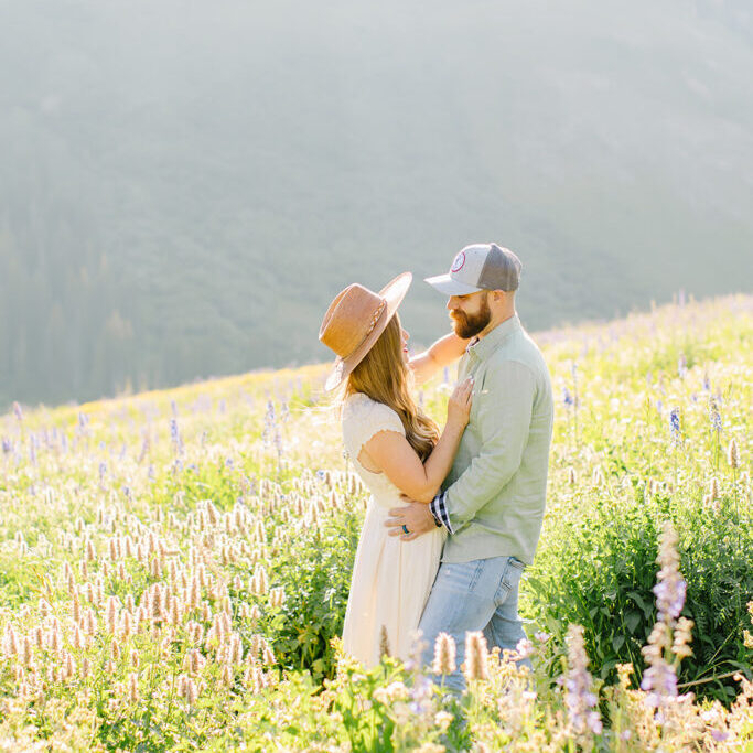 Bright Light Albion Basin Session | Utah Family Photographer