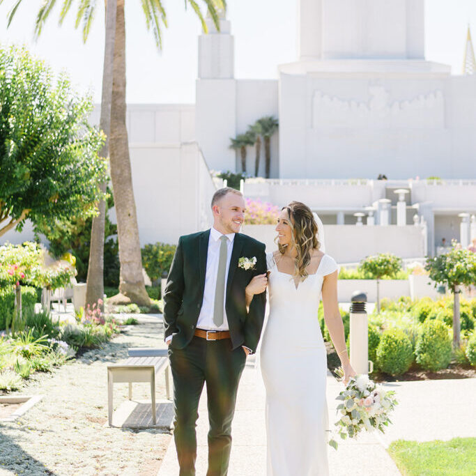 Dan & Ally | Oakland California Temple Wedding